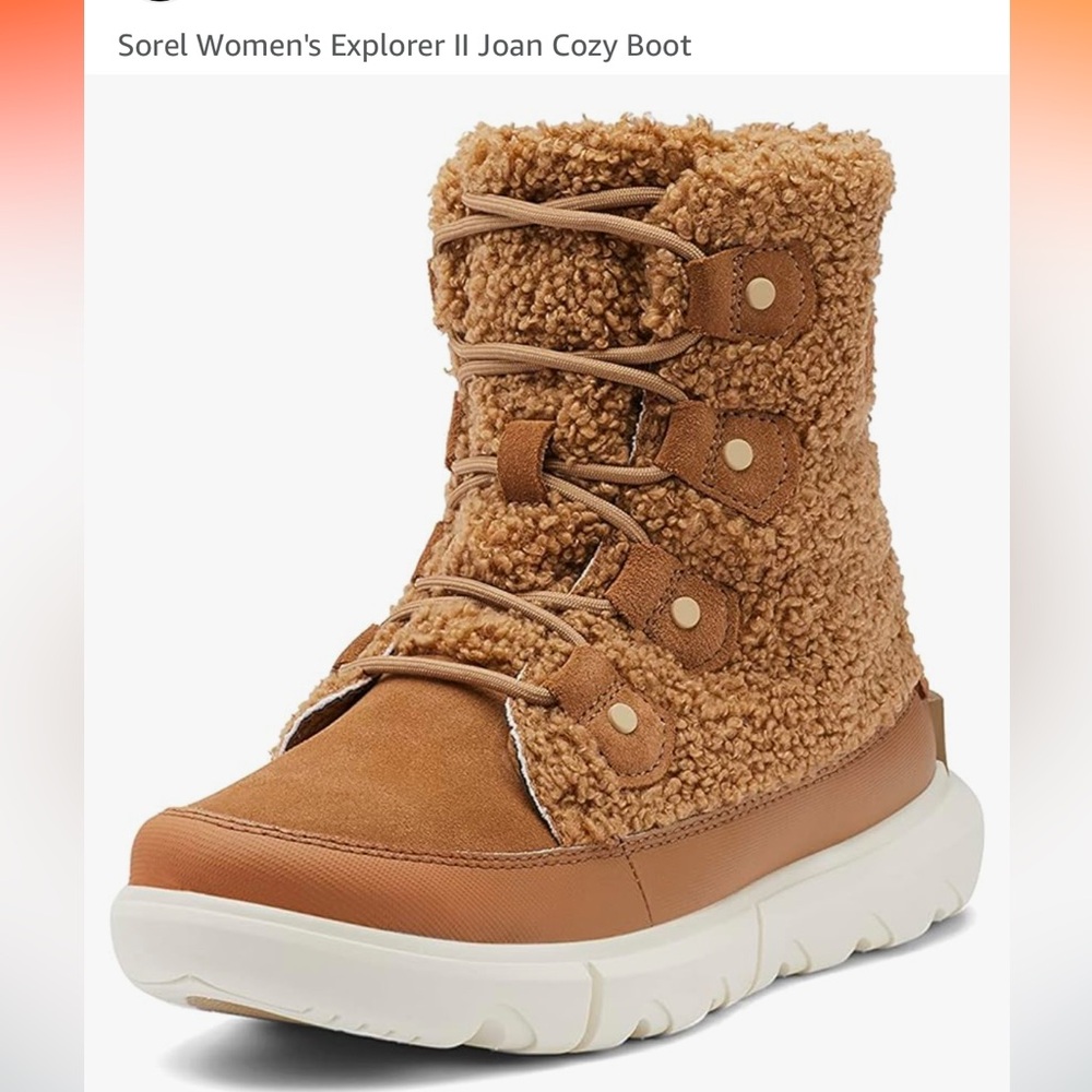 Sorel Explorer II Joan Boots - Sherpa